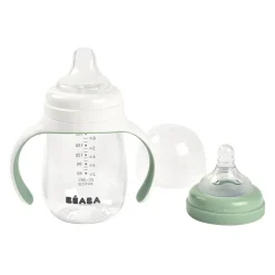 Biberon D'Apprentissage 2 En 1 210 Ml Sage Green