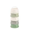 Boite Doseuse 4 Compartiments Cotton / Sage Green