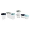 Set 2Eme Age 8 Portions Clip (4X150Ml + 4X250Ml)