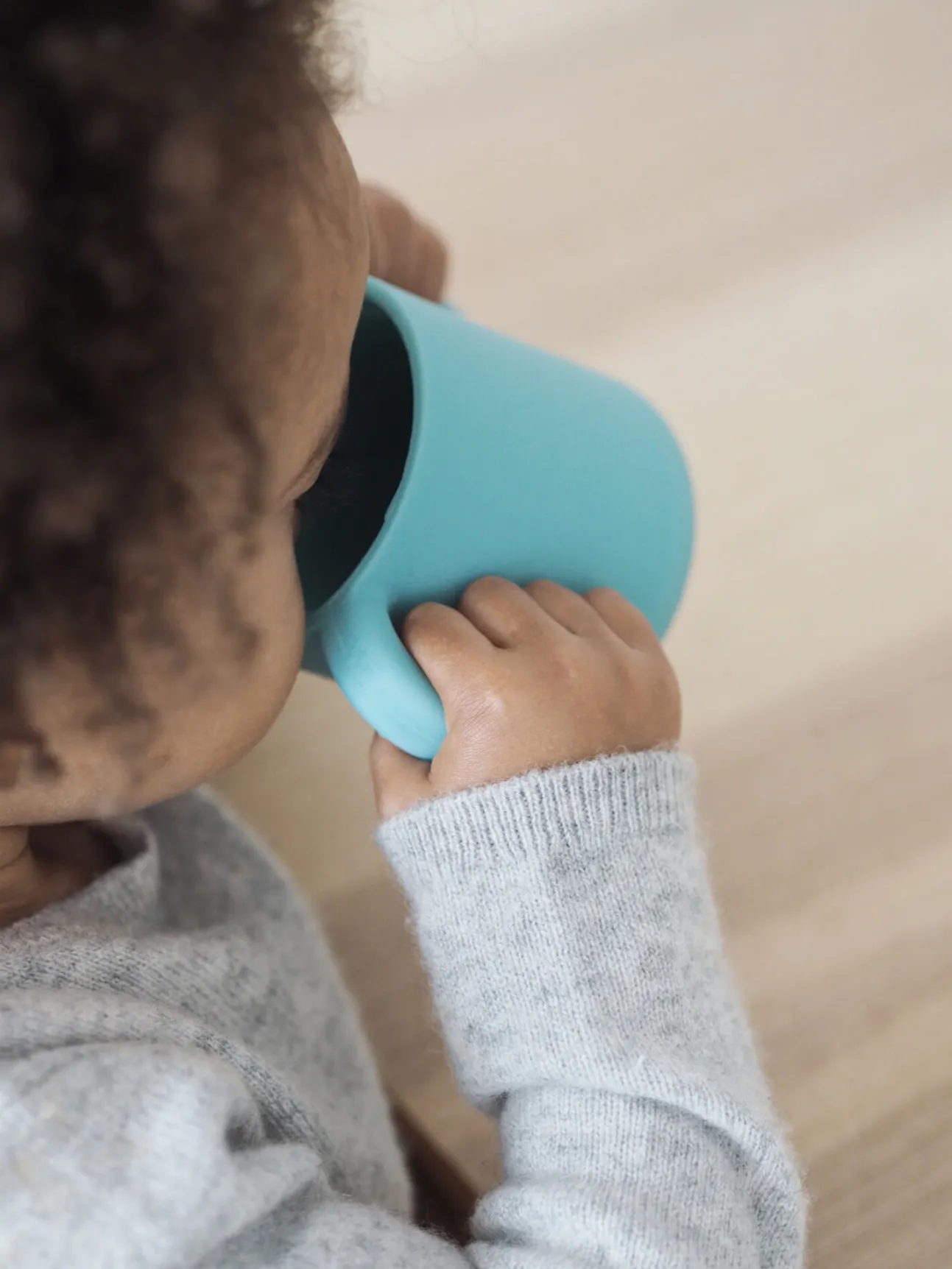 Tasse D'Apprentissage Silicone Blue