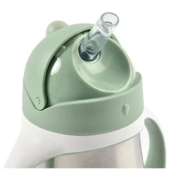 Tasse Paille Inox 250 Ml Sage Green
