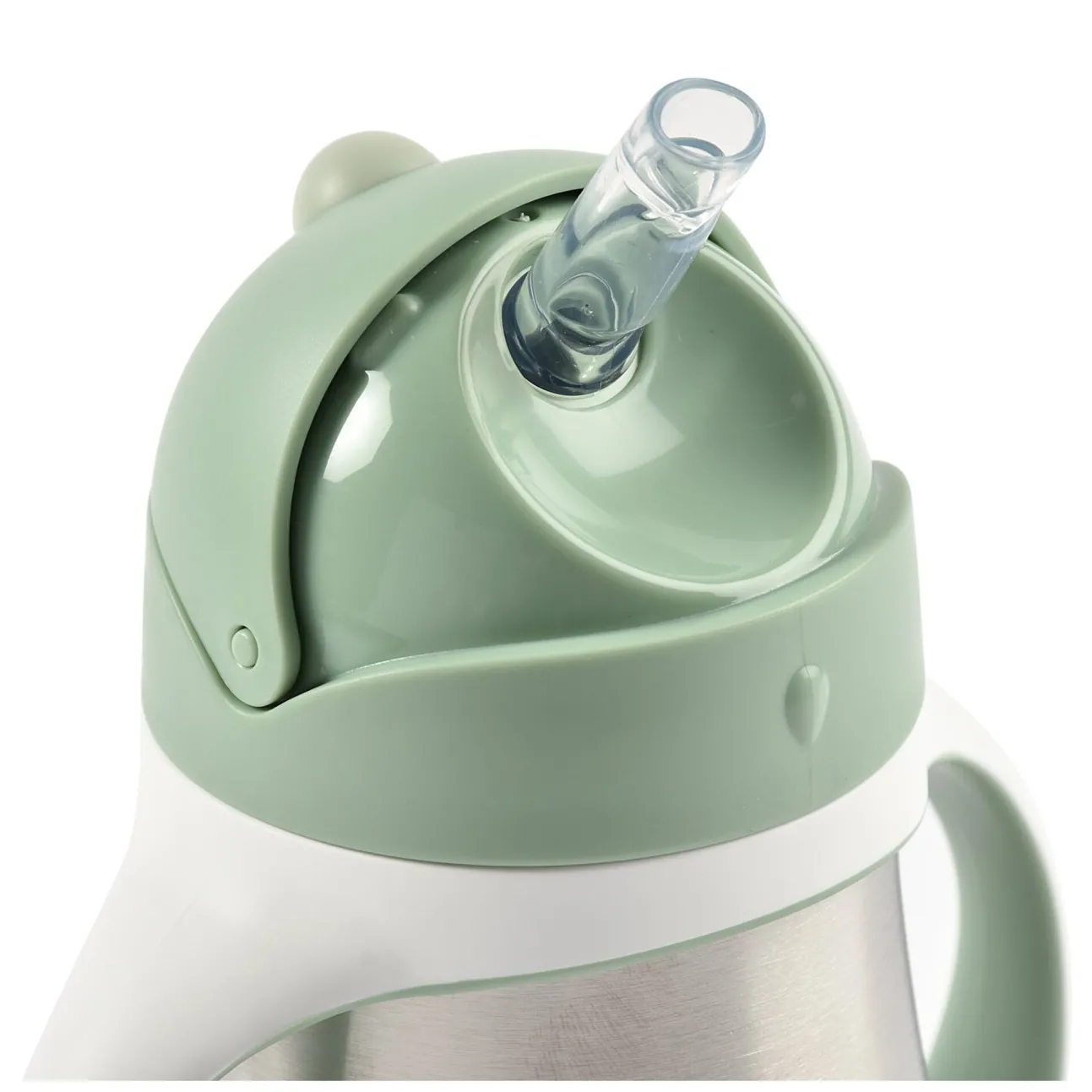 Tasse Paille Inox 250 Ml Sage Green